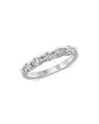 Bloomingdale's Oval Diamond Ring In 14k White Gold, 1.0 Ct. T.w. - 100% Exclusive