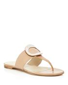 Frances Valentine Noel Buckle Thong Sandals