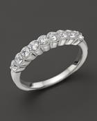 Bezel Set Diamond Band In 14k White Gold, 0.50 Ct. T.w. - 100% Exclusive
