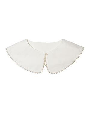 Lele Sadoughi Cecilia Imitation Pearl Framed Collar