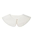 Lele Sadoughi Cecilia Imitation Pearl Framed Collar