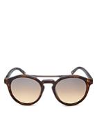 Marc Jacobs Mirrored Round Sunglasses, 51mm