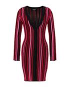 Emporio Armani Striped Cardigan Dress