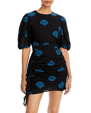 Rhode Pia Printed Bodycon Mini Dress