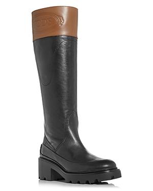 Tod's Women's Block Heel Riding Boots