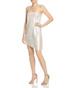 Michelle Mason Shimmery Mini Dress