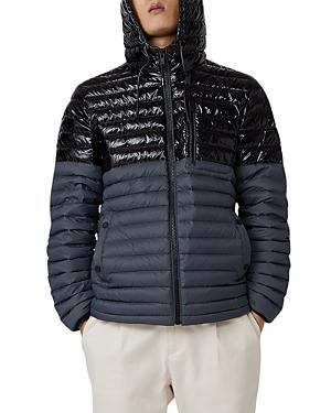 Moose Knuckles Slim Fit Ropper Hooded Puffer Jacket