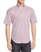 Tailorbyrd Check Classic Fit Short Sleeve Shirt - Compare At $89.50