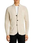 The Men's Store At Bloomingdale's Melange Knit Regular Fit Cardigan Jacket - 100% Exclusive