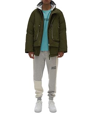 Helmut Lang Layered Hooded Jacket