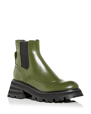 Alexander Mcqueen Women's Wander Platform Chelsea Boots