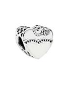Pandora Charm - Sterling Silver, Cubic Zirconia & Enamel Our Special Day, Moments Collection
