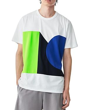 Aloye Colorblock Graphic Tee