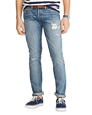 Polo Ralph Lauren Sullivan Slim Fit Distressed Jeans