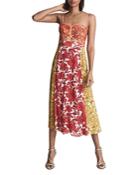 Reiss Isla Resort Print Midi Dress