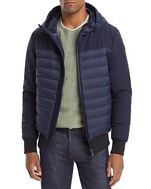 Moose Knuckles Kleskun Quilted Hooded Down Jacket