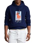 Polo Ralph Lauren Cotton Blend Fleece Big Pony Print Hoodie