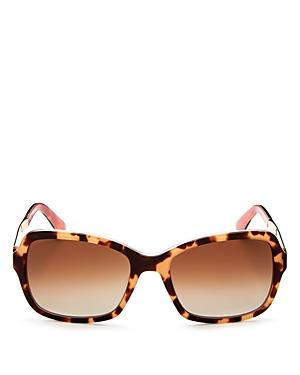 Kate Spade New York Annjanette Polarized Square Sunglasses, 54mm