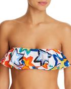 Milly Ruffled Bandeau Bikini Top