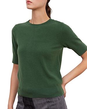 Gerard Darel Lucky Short Sleeve Wool Sweater