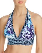 Tommy Bahama Aqua Petals Reversible Bikini Top
