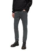 Allsaints Rex Cotton Blend Overdye Jeans, In Slate Grey
