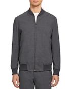 Theory Aiden Good Wool Slim Fit Bomber Jacket - 100% Exclusive