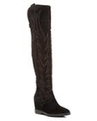 Ash Gaucho Over The Knee Pointed Toe Boots