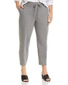 Eileen Fisher Plus Slouchy Cropped Lounge Pants