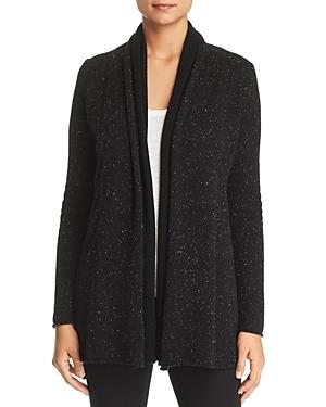 C By Bloomingdale's Contrast-inset Cashmere Cardigan
