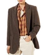 Ba & Sh Single Button Blazer