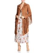 Haute Hippie Born In The Fire Fringed Suede Jacket