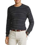 Polo Ralph Lauren Striped Cotton Crewneck Sweater