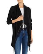 C By Bloomingdale's Fringe-trim Cashmere Cardigan - 100% Exclusive