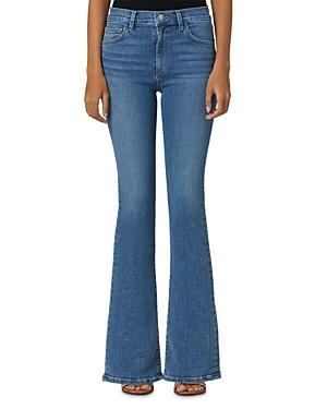 Joe's Jeans High Rise Long Flare Leg Jeans In Fiorella