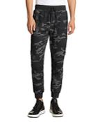 Karl Lagerfeld Paris Camouflage Track Pants