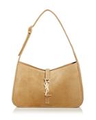 Saint Laurent Le 5 A 7 Suede Hobo Shoulder Bag