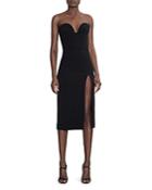 Et Ochs Samantha Strapless Midi Dress