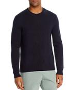 The Men's Store At Bloomingdale's Cotton-blend Argyle Classic Fit Crewneck Sweater - 100% Exclusive