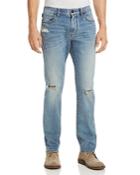 John Varvatos Star Usa Wight Slim Fit Jeans In Distressed Blue - 100% Exclusive