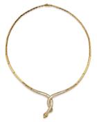 Bloomingdale's Diamond Snake Necklace In 14k Yellow Gold, 1.85 Ct. T.w. - 100% Exclusive