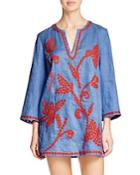 Tory Burch Talisay Tunic Swim Cover Up