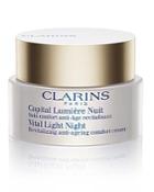 Clarins Vital Light Night Revitalizing Anti-aging Comfort Cream