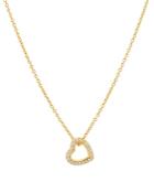 Aqua Sliding Heart Pendant Necklace In Gold-plated Sterling Silver Or Sterling Silver, 16-18 - 100% Exclusive