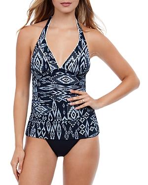 Profile By Gottex Peruvian Nights Halter Tankini Top