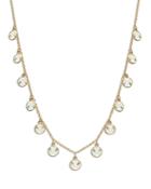 Bloomingdale's Prasiolite Droplet Statement Necklace In 14k Yellow Gold, 17 - 100% Exclusive