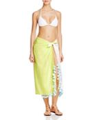 Echo Bloomies Ombre Pareo Swim Cover Up