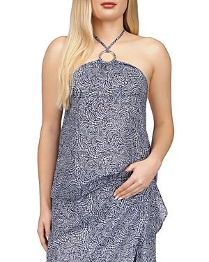 Michael Michael Kors Printed Halter Top