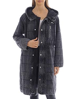 Avec Les Filles Box Quilted French Terry Anorak