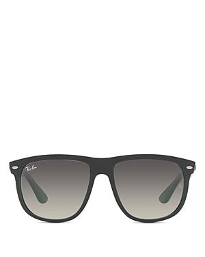 Ray-ban Unisex Boyfriend Flat Top Square Sunglasses, 60mm